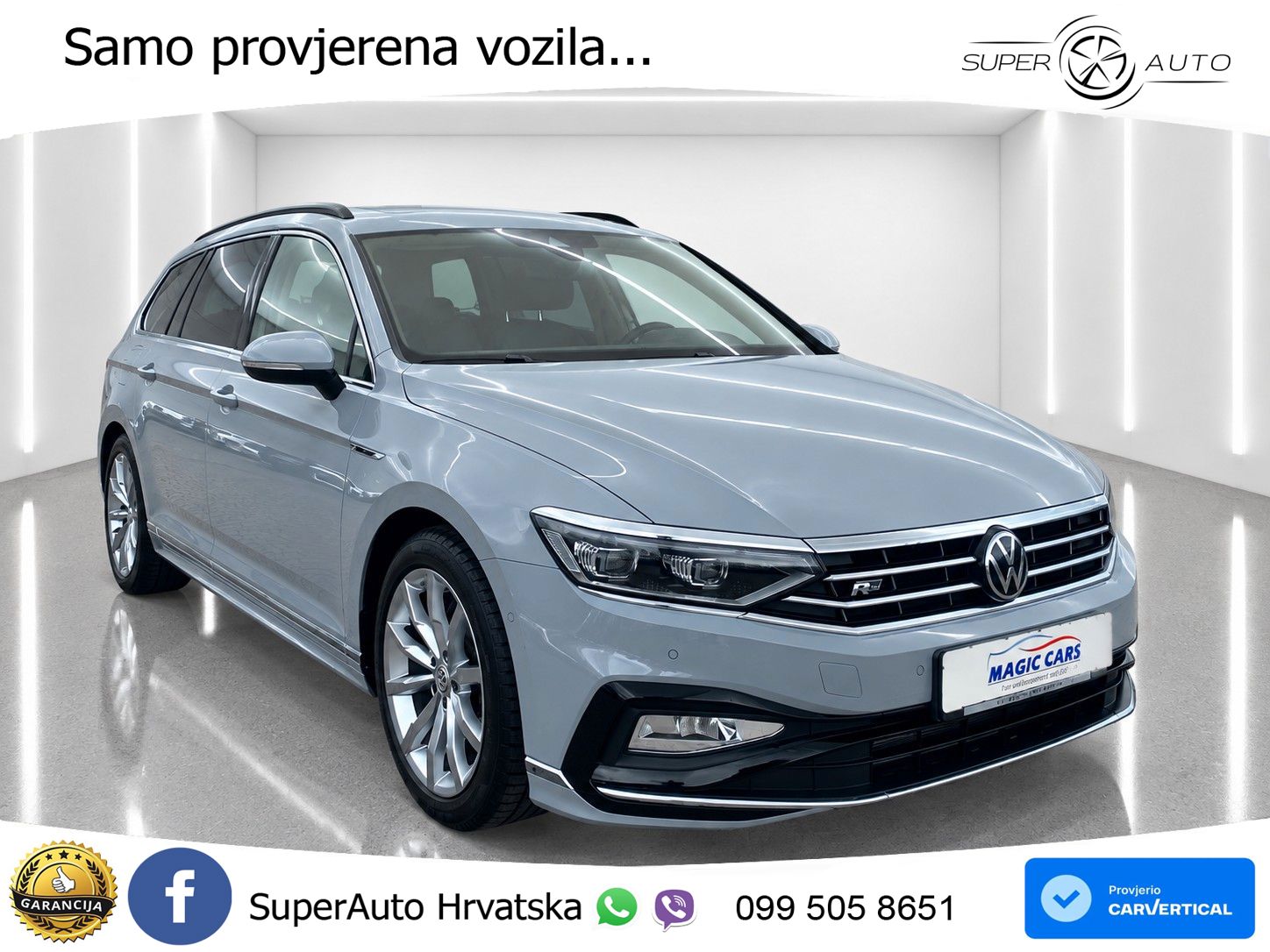 Volkswagen Passat Variant 1.5 TSI (150 KS) DSG ACT R-Line LED+GR SJED+ACC