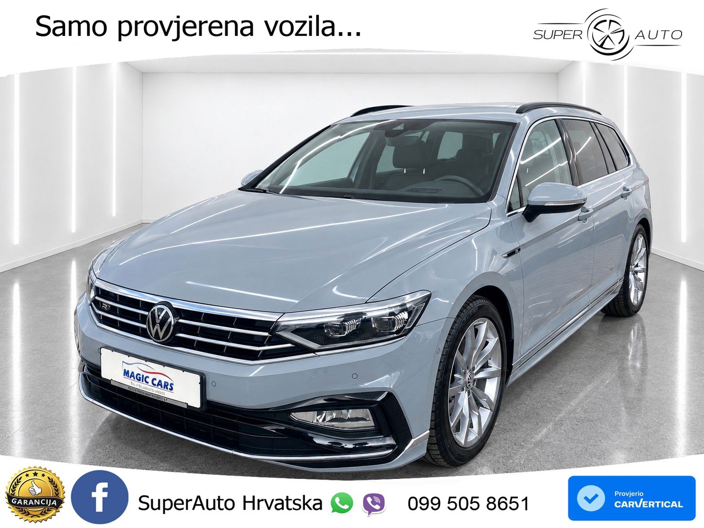 Volkswagen Passat Variant 1.5 TSI (150 KS) DSG ACT R-Line LED+GR SJED+ACC