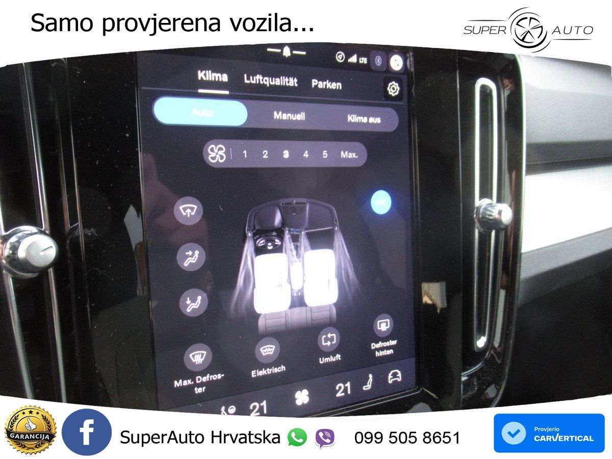 Volvo XC40 2.0 B3 163 KS Automatic LED+GR SJED+ACC
