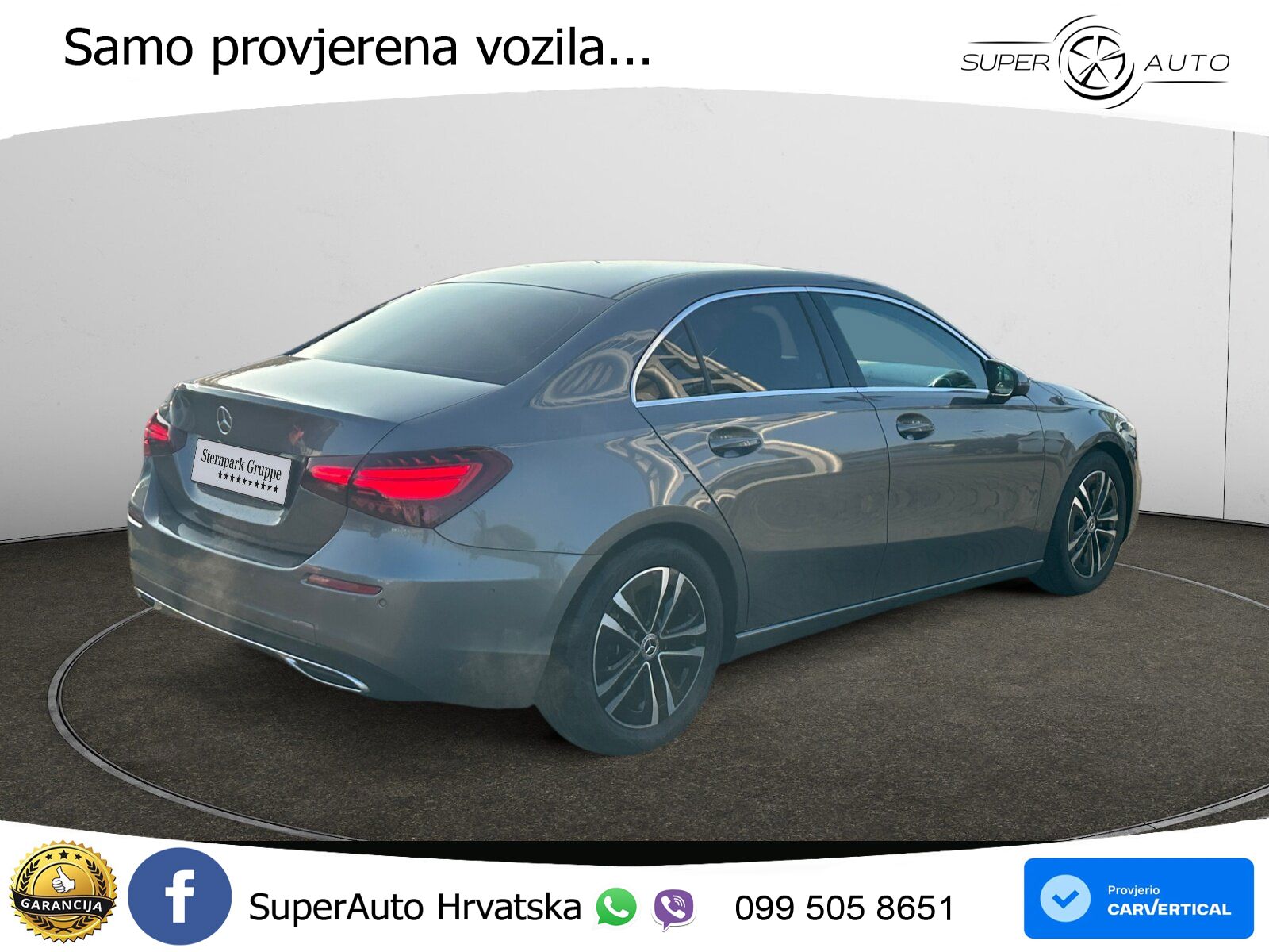 Mercedes-Benz A 180 7G-DCT LED+GR SJED+ACC