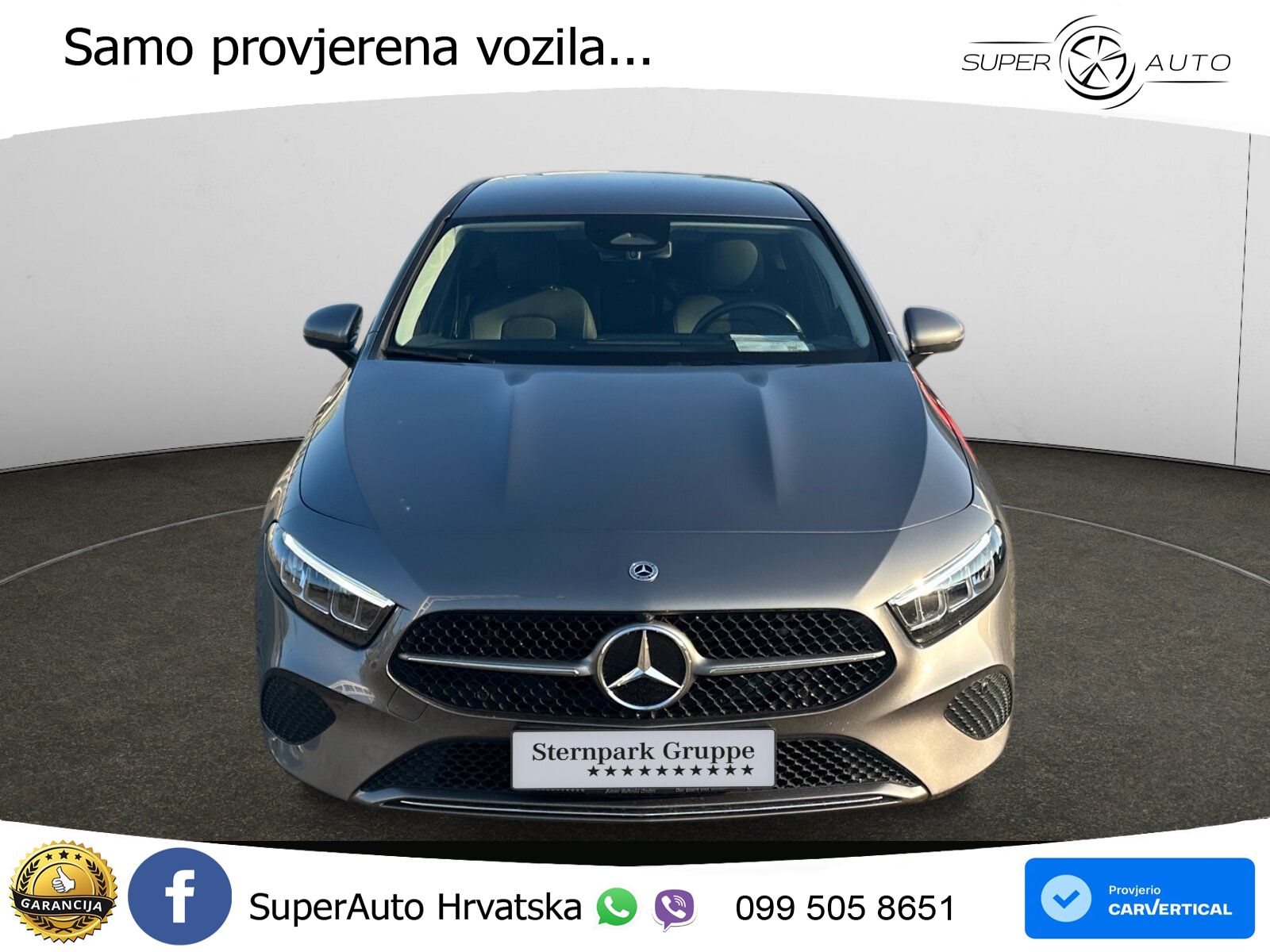 Mercedes-Benz A 180 7G-DCT LED+GR SJED+ACC