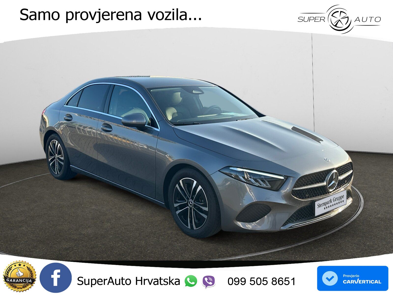Mercedes-Benz A 180 7G-DCT LED+GR SJED+ACC