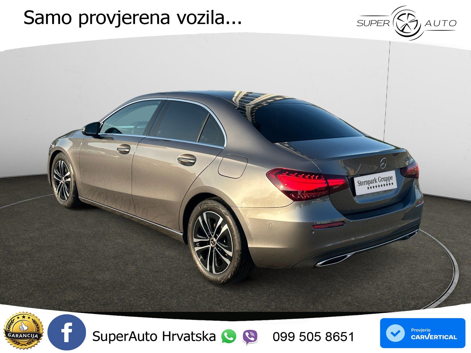 Mercedes-Benz A 180 7G-DCT LED+GR SJED+ACC