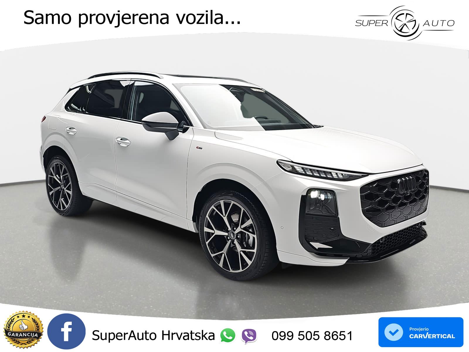 Audi Q3 1.5 TFSI (150 KS) S tronic S line LED+GR SJED+ACC