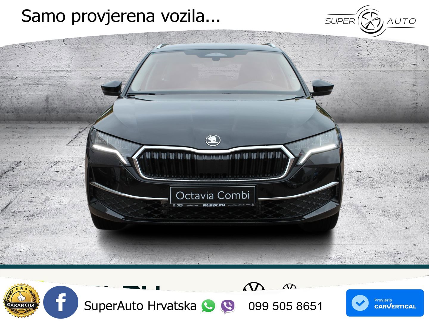 Škoda Octavia Combi 1.5 TSI (150 KS) DSG LED+GR SJED+ACC