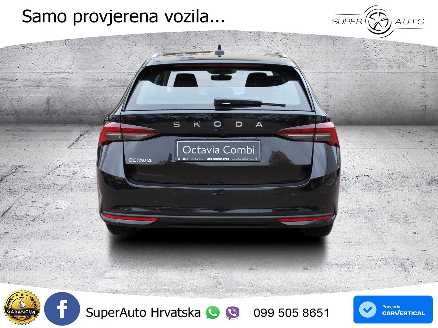 Škoda Octavia Combi 1.5 TSI (150 KS) DSG LED+GR SJED+ACC