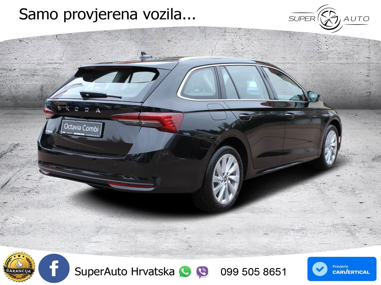 Škoda Octavia Combi 1.5 TSI (150 KS) DSG LED+GR SJED+ACC