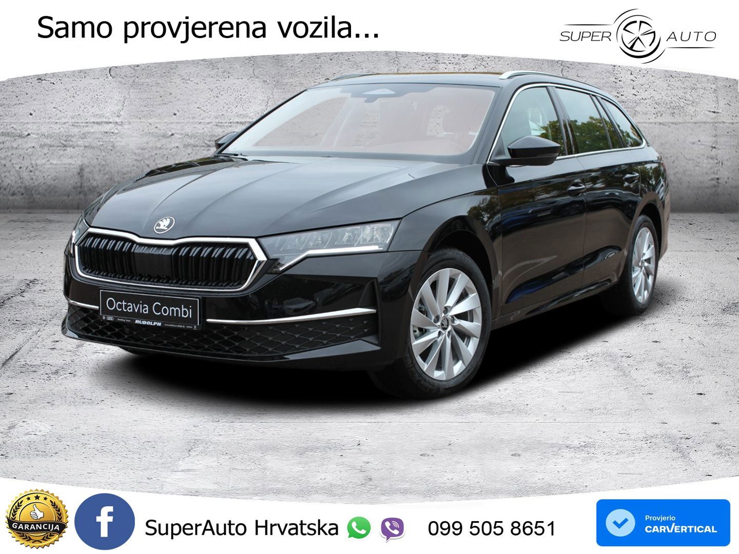 Škoda Octavia Combi 1.5 TSI (150 KS) DSG LED+GR SJED+ACC