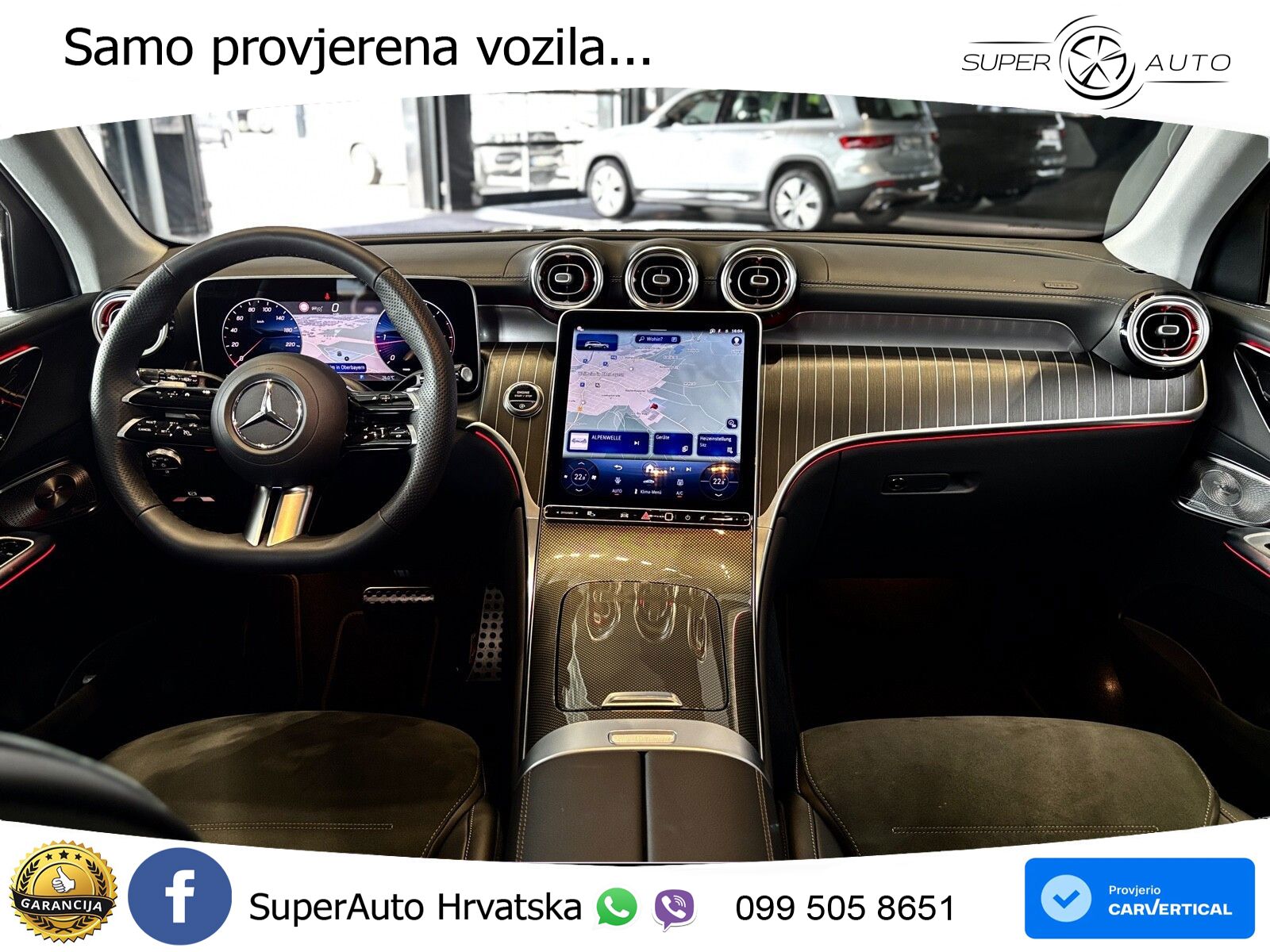Mercedes GLC 220d (197 KS) 4MATIC 9G-TRONIC AMG ACC+GR SJED+360+PANO