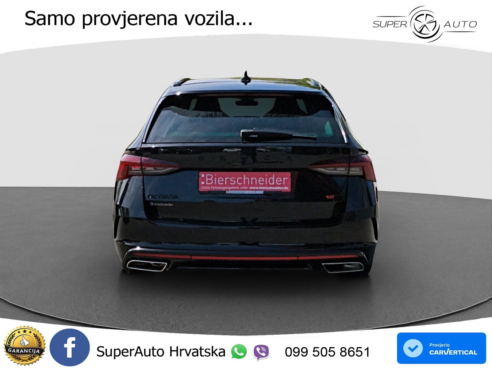 Škoda Octavia Combi RS 2.0 TDI (200 KS) DSG MATRIX+GR SJED+KAM