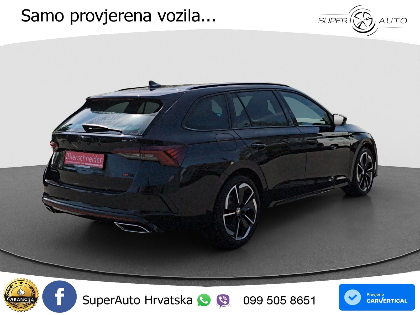 Škoda Octavia Combi RS 2.0 TDI (200 KS) DSG MATRIX+GR SJED+KAM