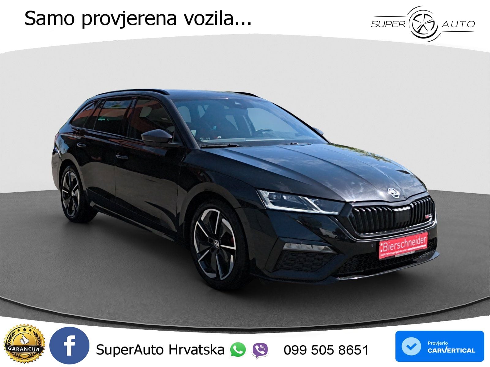 Škoda Octavia Combi RS 2.0 TDI (200 KS) DSG MATRIX+GR SJED+KAM