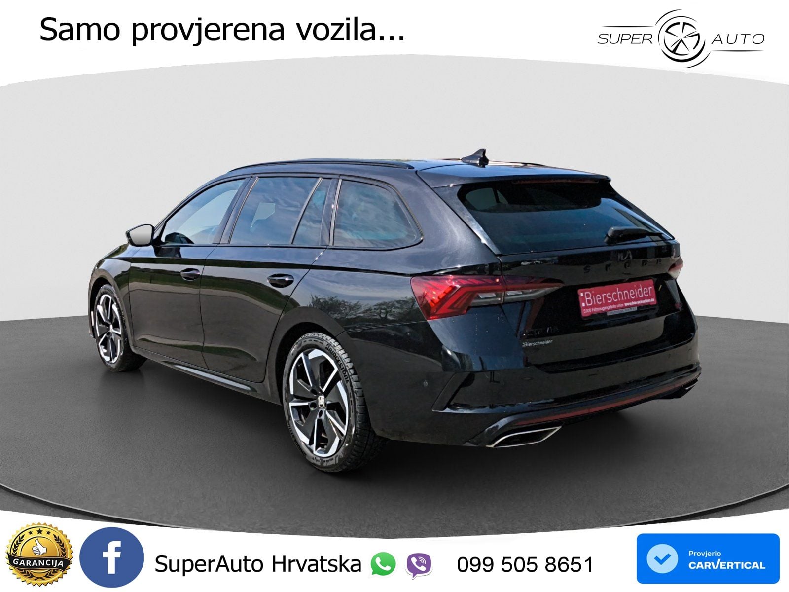 Škoda Octavia Combi RS 2.0 TDI (200 KS) DSG MATRIX+GR SJED+KAM