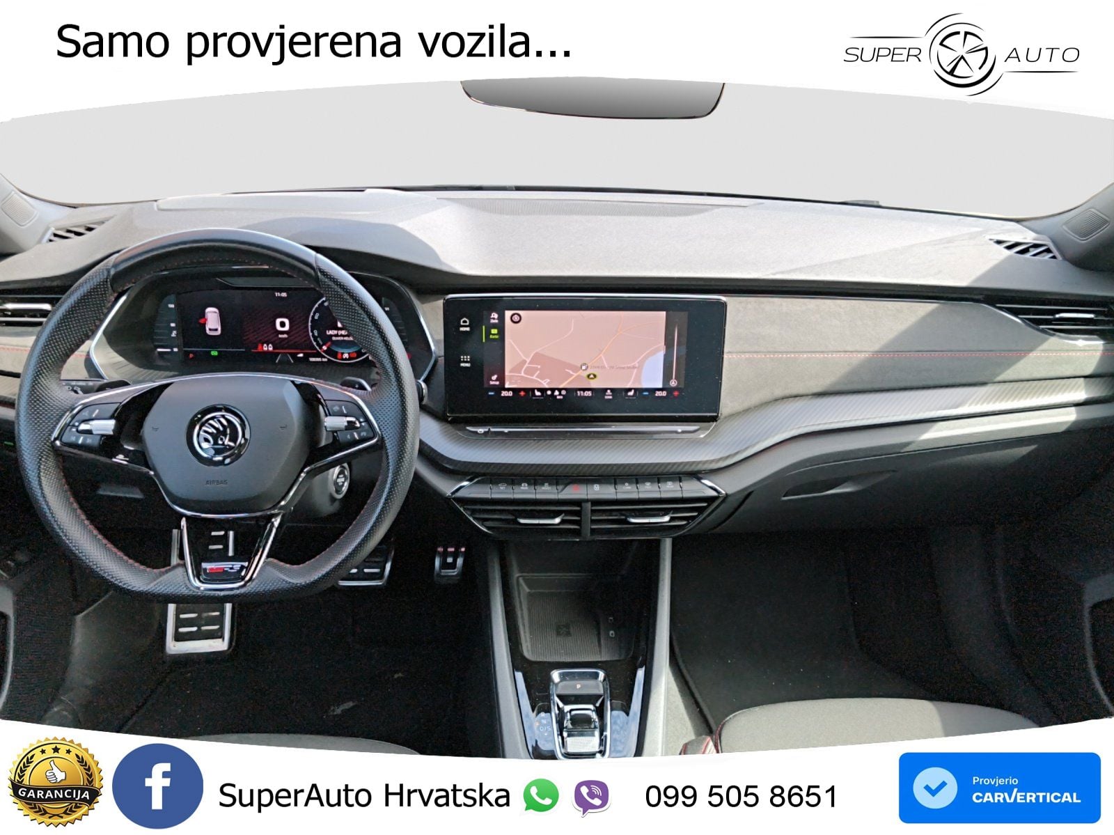 Škoda Octavia Combi RS 2.0 TDI (200 KS) DSG MATRIX+GR SJED+KAM
