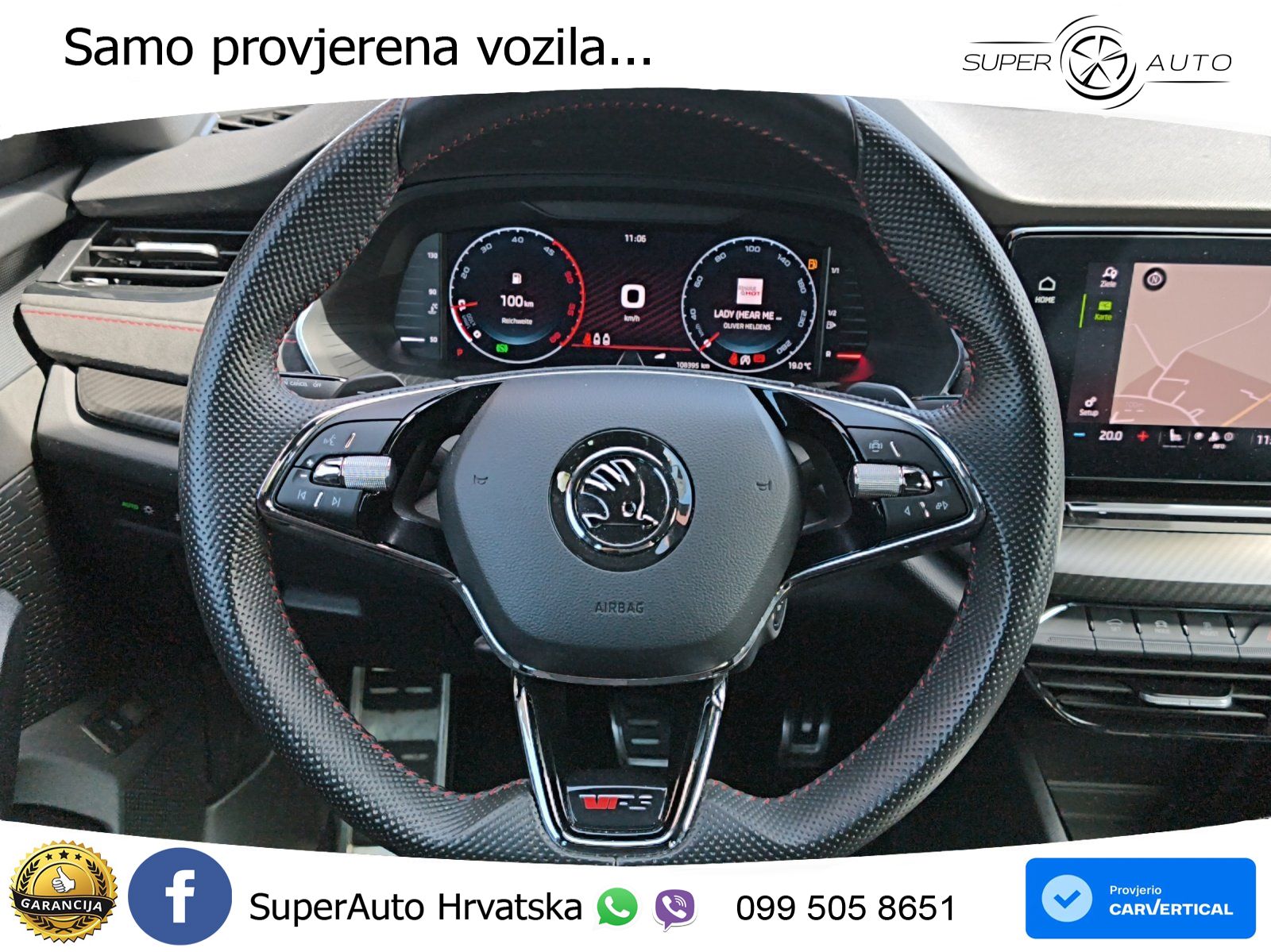 Škoda Octavia Combi RS 2.0 TDI (200 KS) DSG MATRIX+GR SJED+KAM