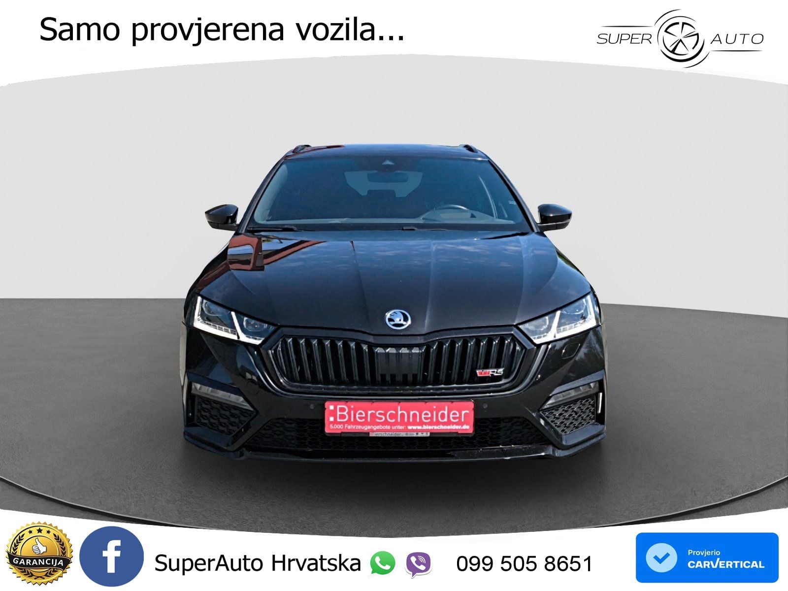 Škoda Octavia Combi RS 2.0 TDI (200 KS) DSG MATRIX+GR SJED+KAM