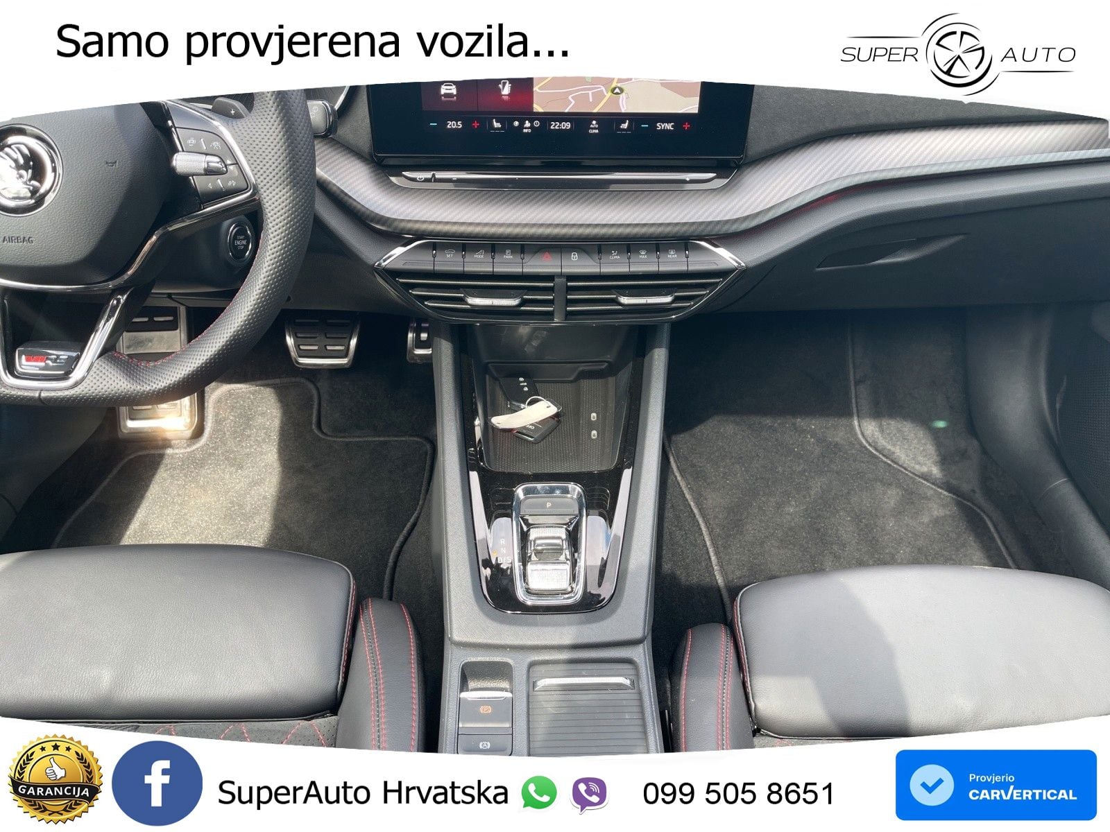 Škoda Octavia Combi RS 2.0 TDI (200 KS) DSG LED+GR SJED+ACC