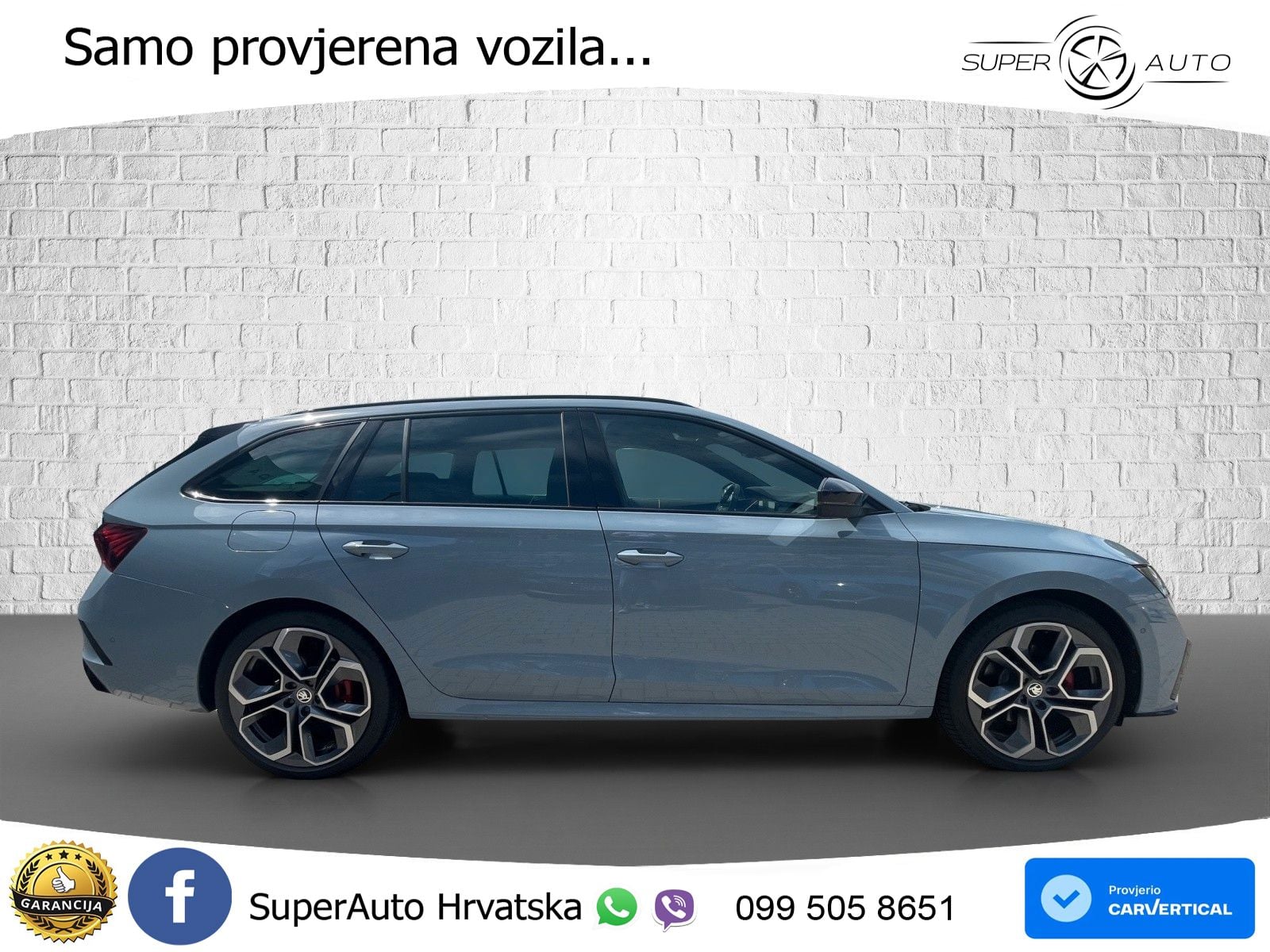Škoda Octavia Combi RS 2.0 TDI (200 KS) DSG LED+GR SJED+ACC