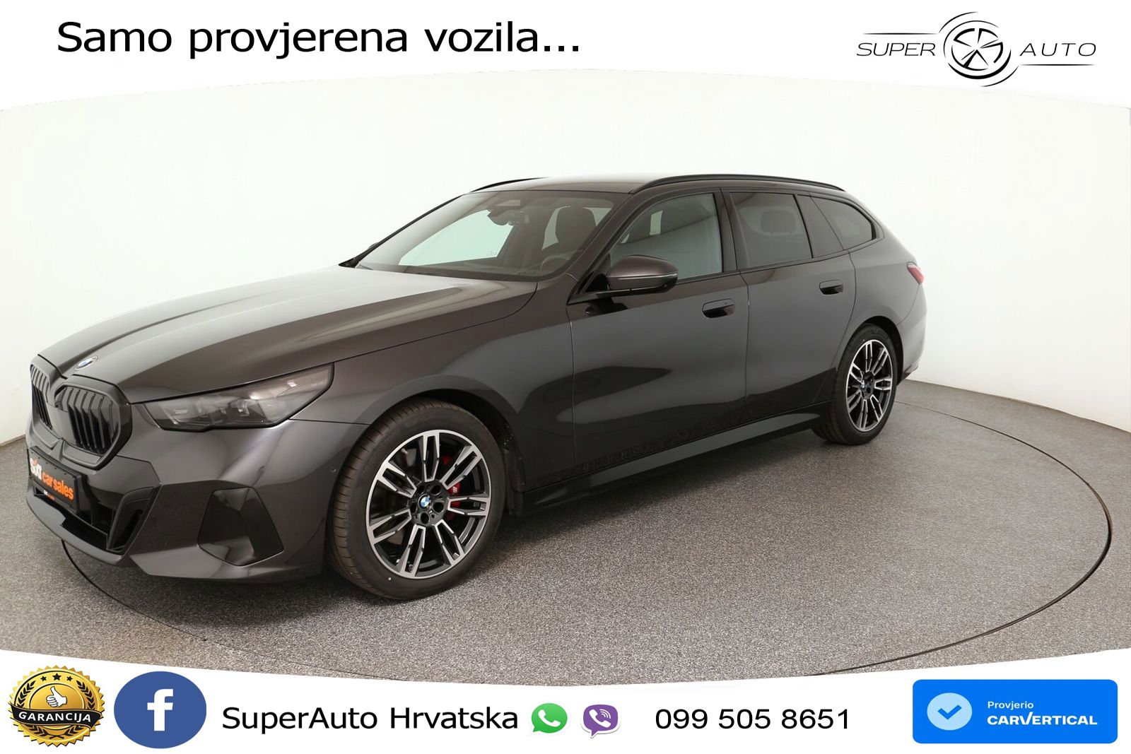 BMW 520d Touring (197 KS) Steptronic M Sport ACC+HEAD+4xGR SJED+360+PANO