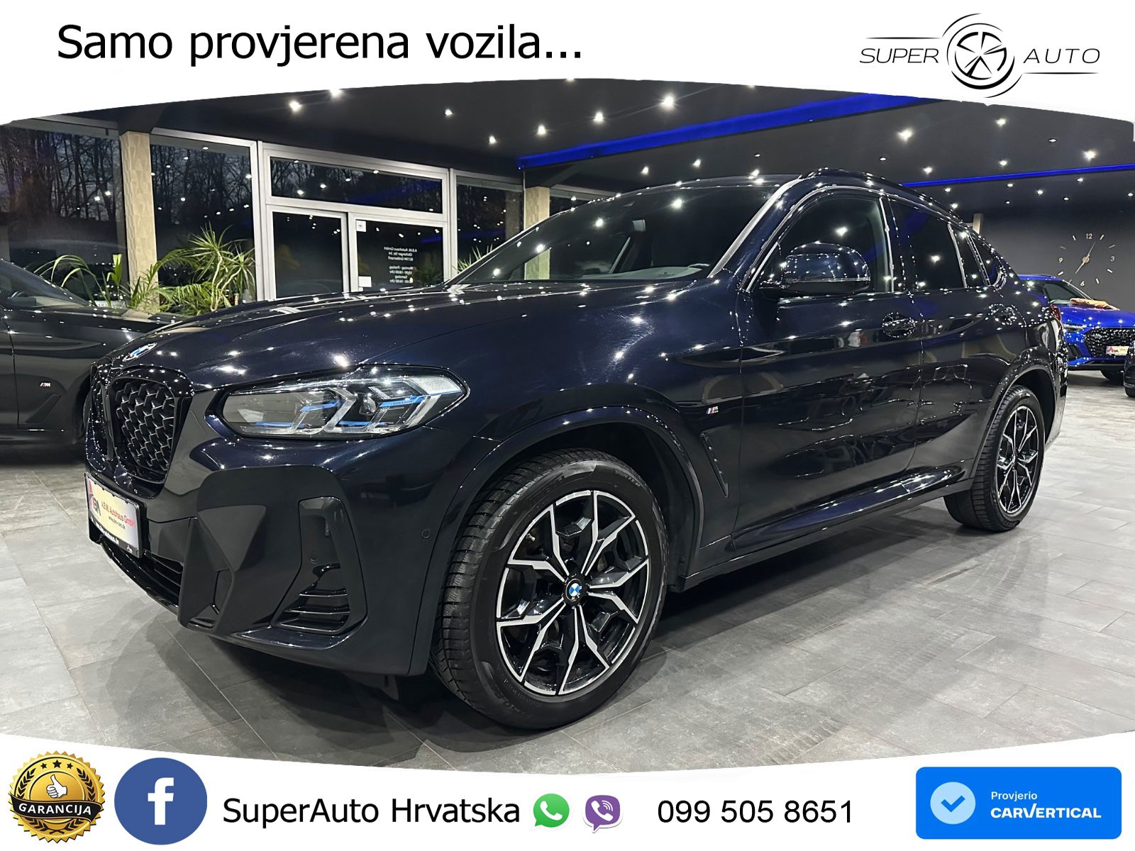 BMW X4 30d (286 KS) xDrive Steptronic M Sport LED+GR SJED+ACC