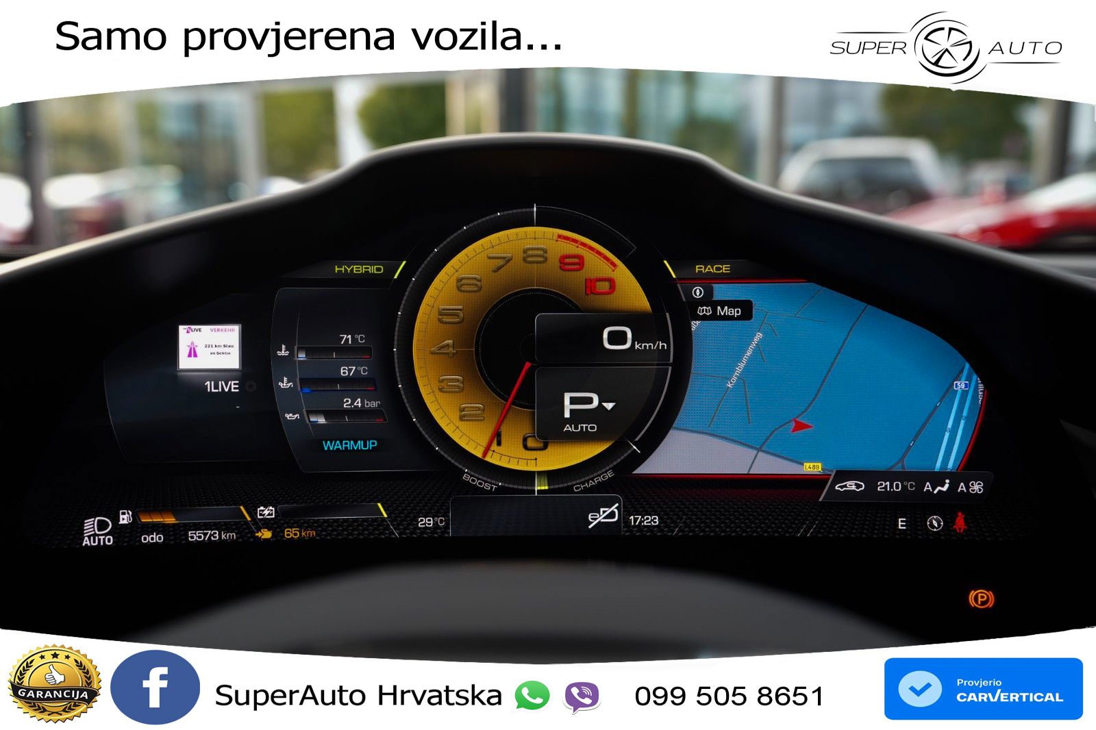 Ferrari 296 GTB 3.0 V6 (830 KS) F1 DCT