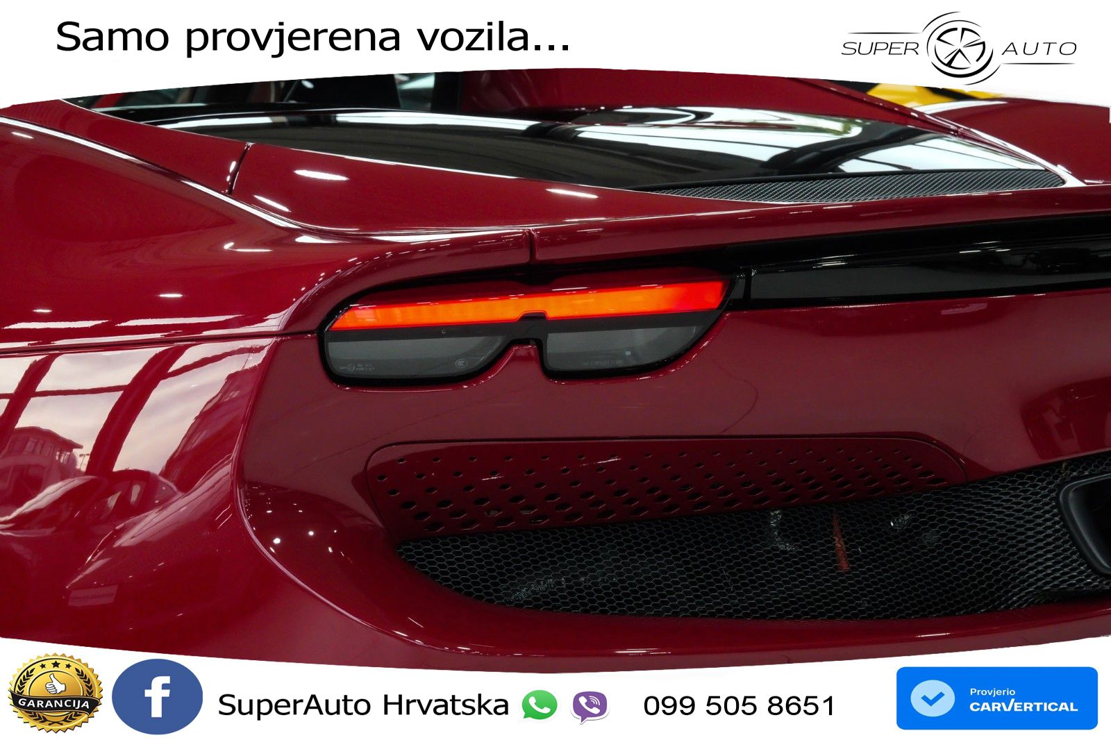 Ferrari 296 GTB 3.0 V6 (830 KS) F1 DCT