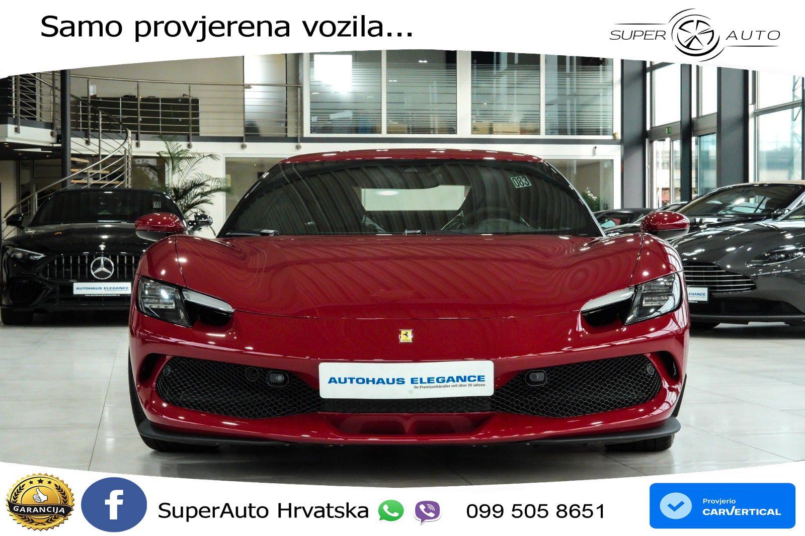Ferrari 296 GTB 3.0 V6 (830 KS) F1 DCT