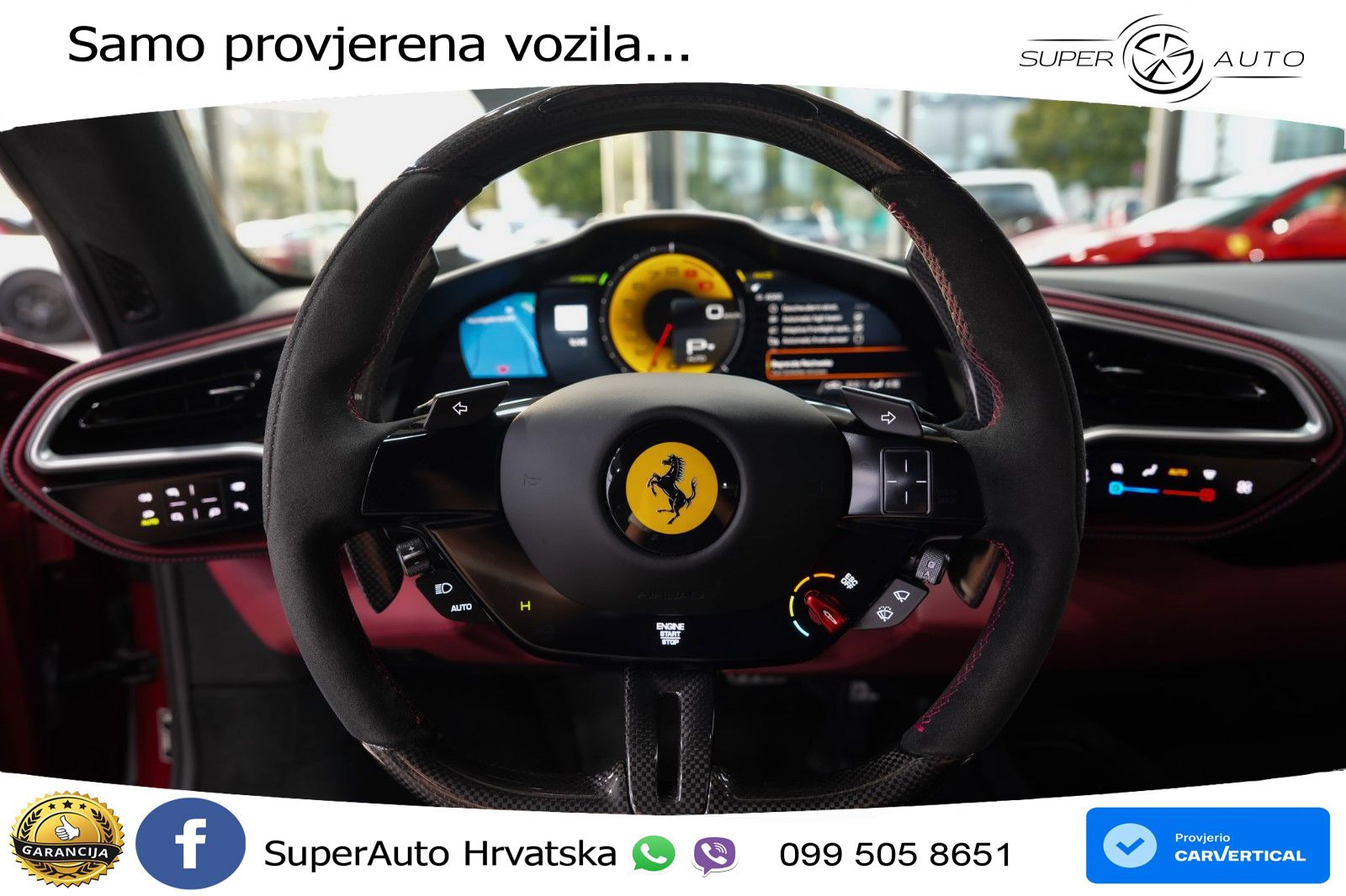 Ferrari 296 GTB 3.0 V6 (830 KS) F1 DCT