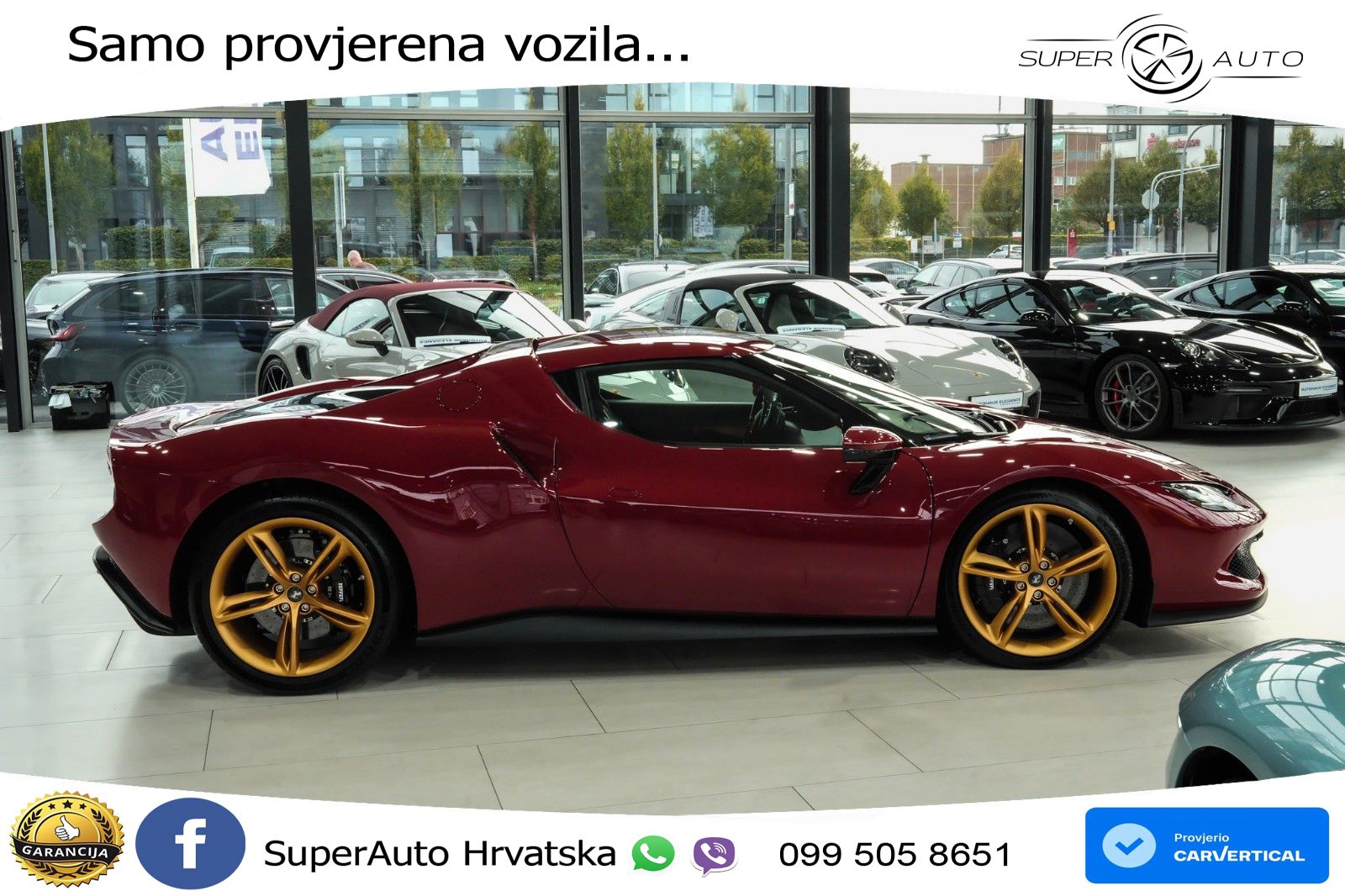 Ferrari 296 GTB 3.0 V6 (830 KS) F1 DCT