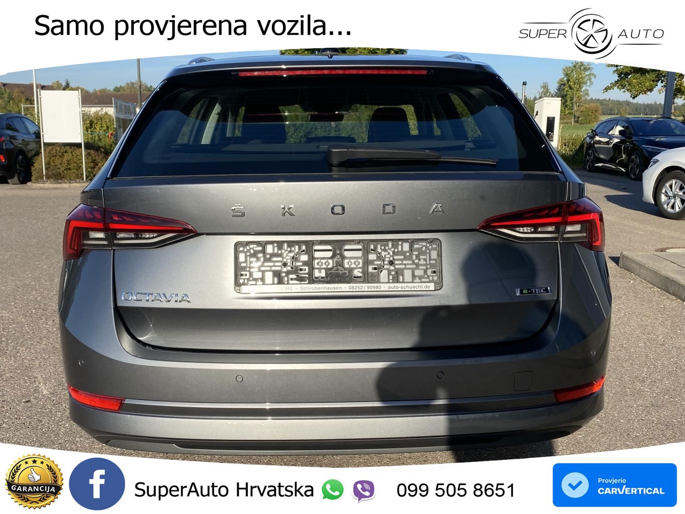 Škoda Octavia Combi 1.5 TSI (150 KS) DSG LED+GR SJED+ACC
