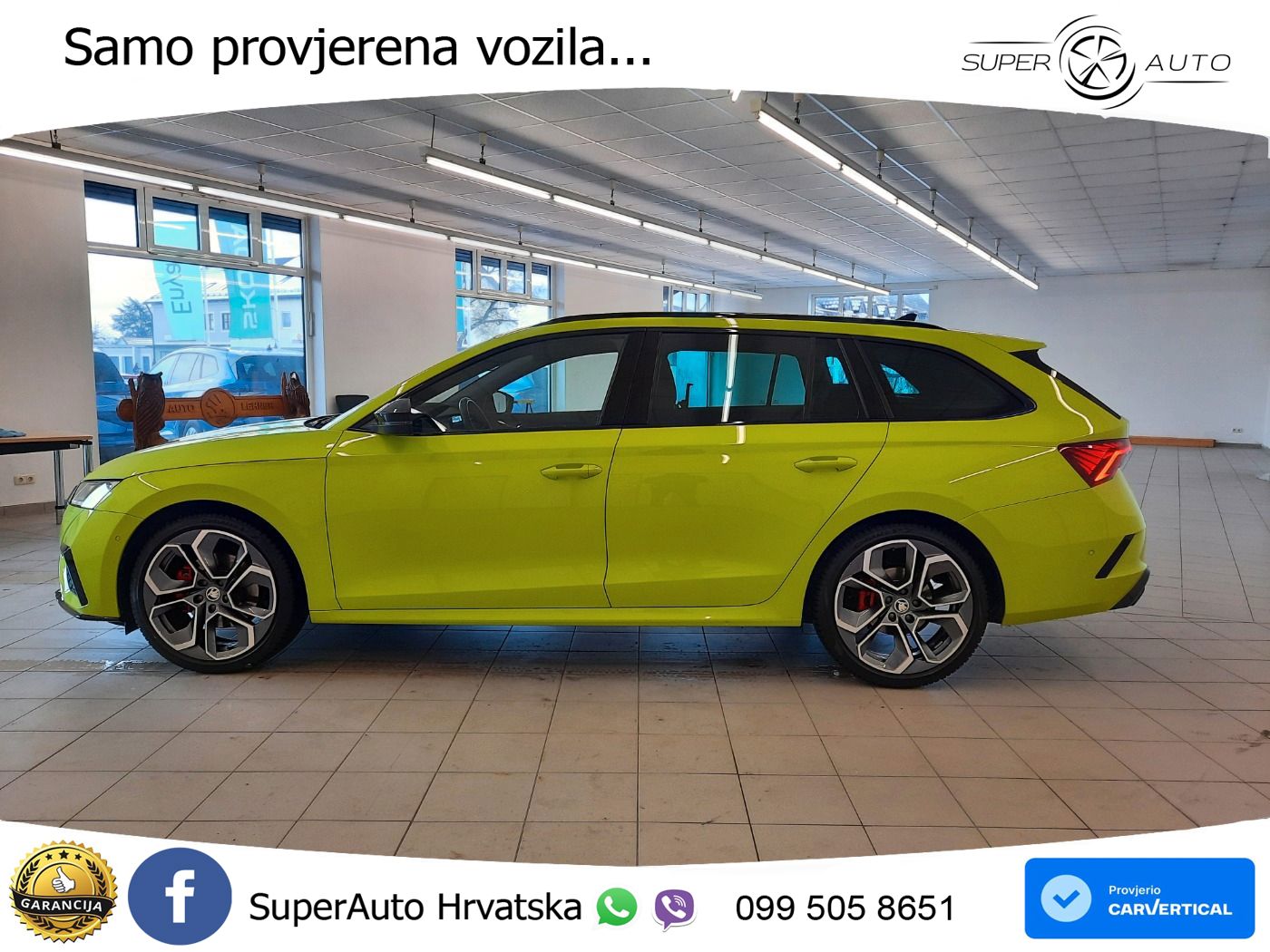 Škoda Octavia Combi RS 2.0 TDI (200 KS) 4x4 DSG LED+GR SJED+ACC