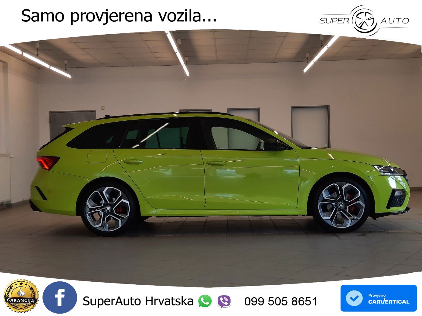 Škoda Octavia Combi RS 2.0 TDI (200 KS) 4x4 DSG LED+GR SJED+ACC