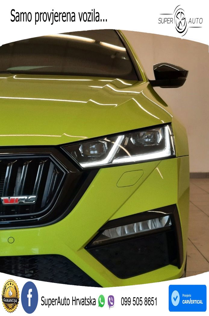 Škoda Octavia Combi RS 2.0 TDI (200 KS) 4x4 DSG LED+GR SJED+ACC