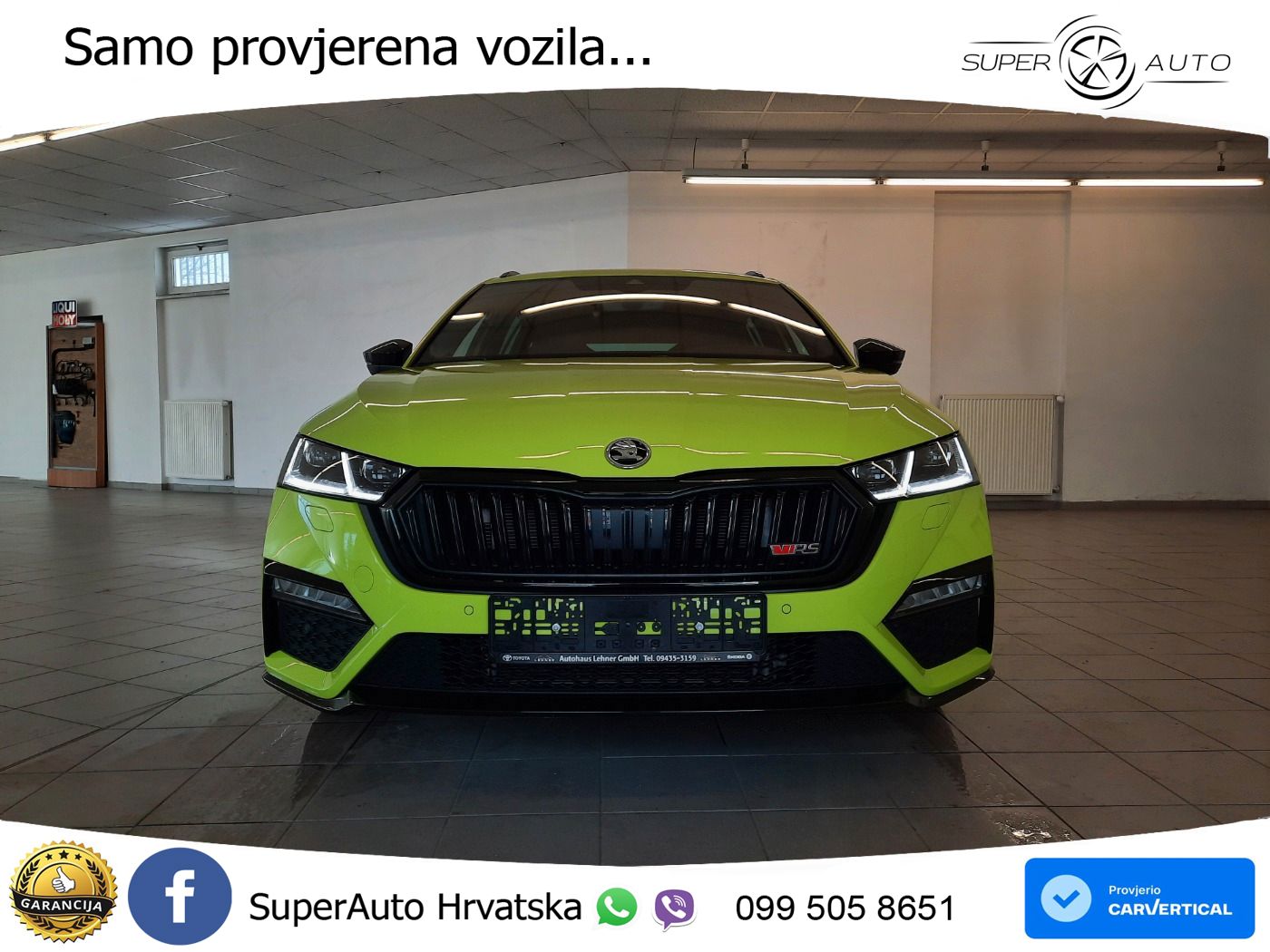 Škoda Octavia Combi RS 2.0 TDI (200 KS) 4x4 DSG LED+GR SJED+ACC