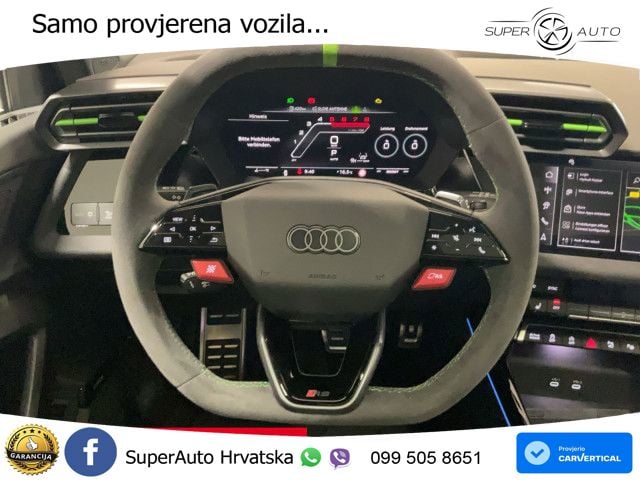 Audi RS3 Sedan 2.5 TFSI (400 KS) quattro S tronic LED+GR SJED+ACC
