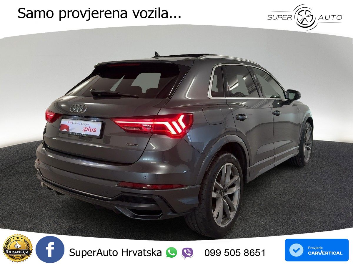 Audi Q3 40 TFSI (190 KS) quattro S tronic S line LED+GR SJED+ACC