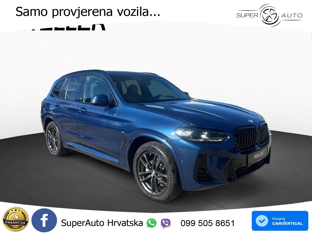 BMW X3 20d xDrive Steptronic M Sport LED+GR SJED+ACC