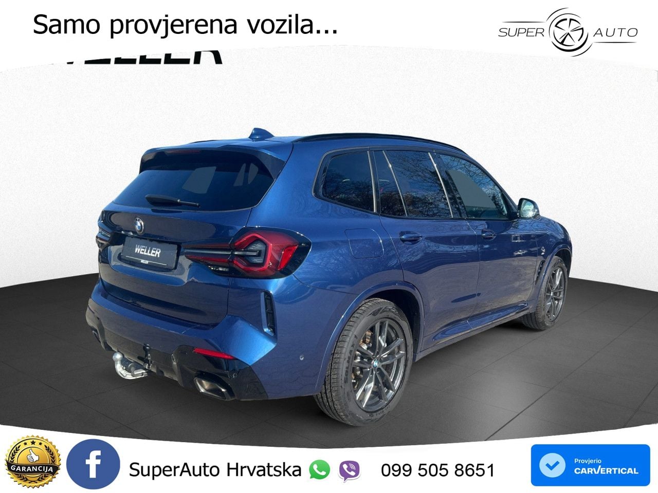 BMW X3 20d xDrive Steptronic M Sport LED+GR SJED+ACC