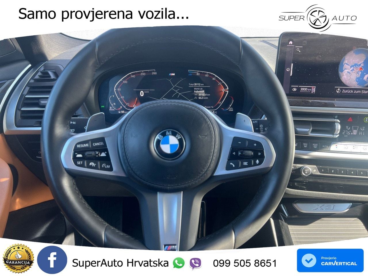 BMW X3 20d xDrive Steptronic M Sport LED+GR SJED+ACC