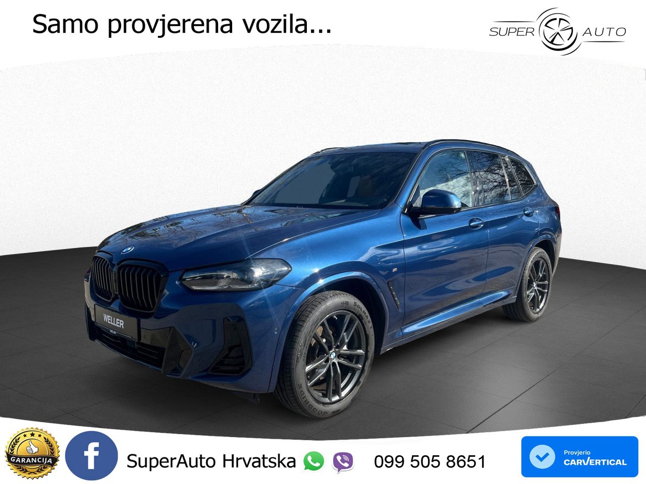 BMW X3 20d xDrive Steptronic M Sport LED+GR SJED+ACC