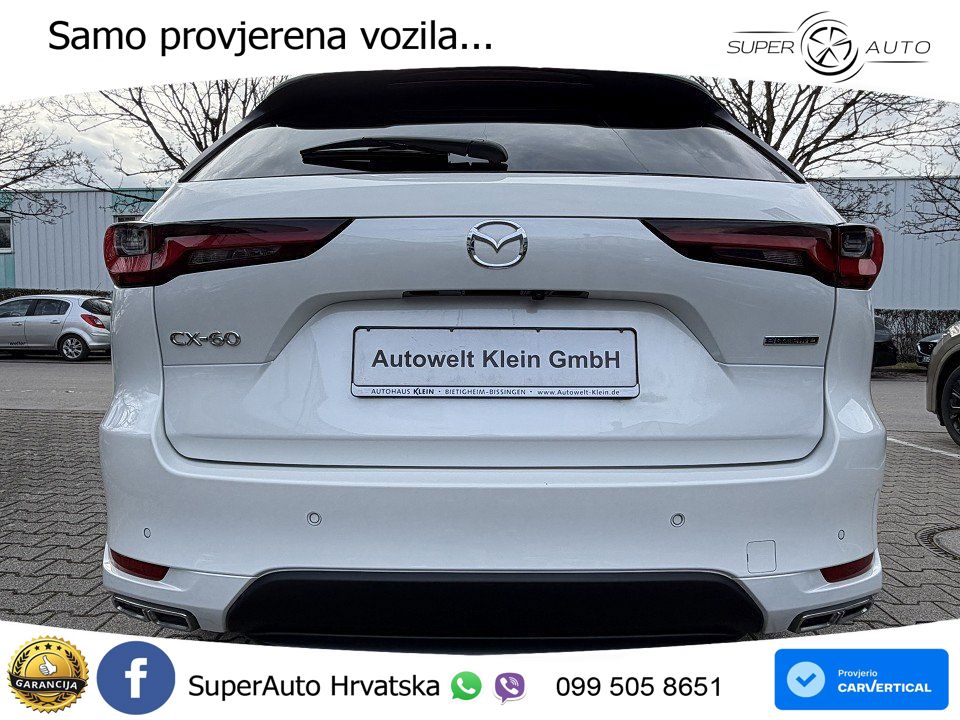Mazda CX-60 3.3 e-Skyactiv D (200 KS) Automatic LED+ACC