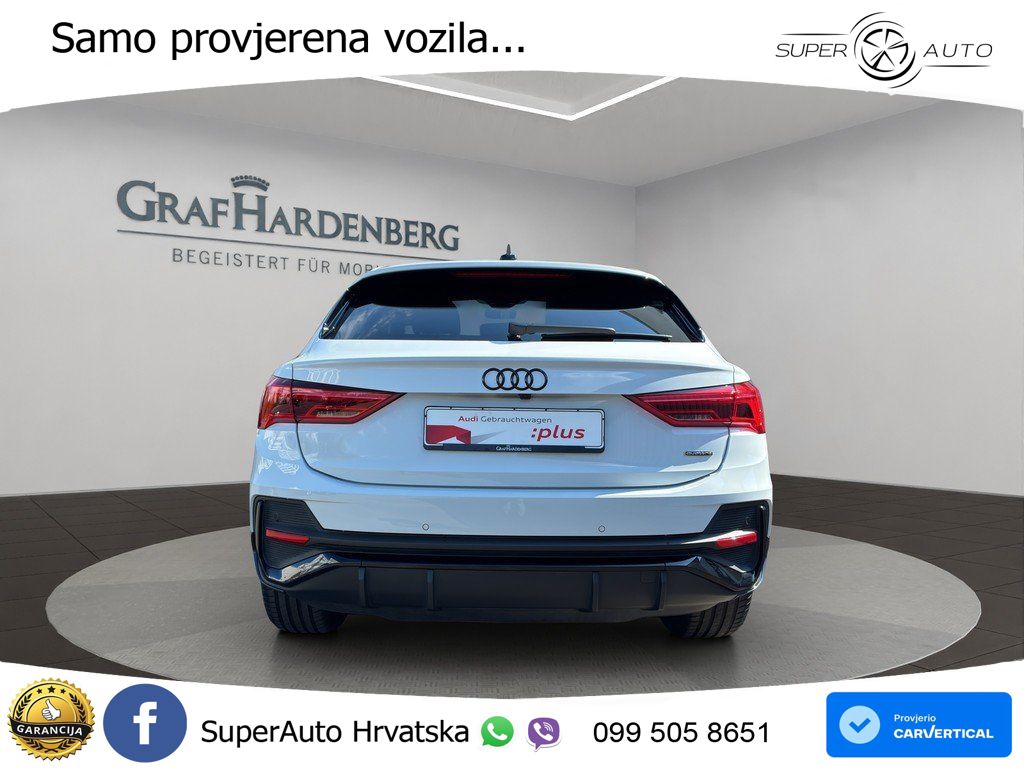 Audi Q3 40 TDI (200 KS) quattro S tronic S line MATRIX+GR SJED+KAM