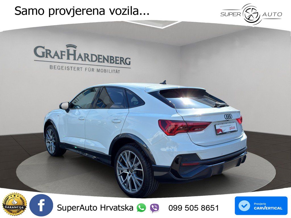 Audi Q3 40 TDI (200 KS) quattro S tronic S line MATRIX+GR SJED+KAM