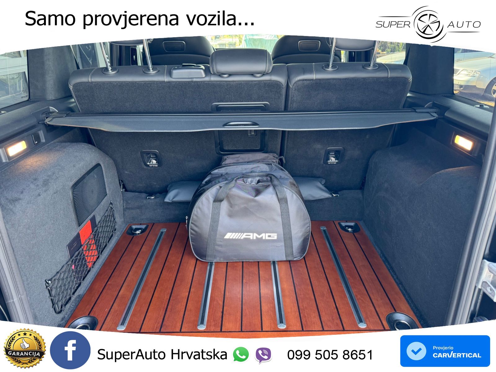 Mercedes AMG G 63 Long V8 (585 KS) 4MATIC 9G-TRONIC AMG SPEEDSHIFT TCT LED+GR SJED+ACC