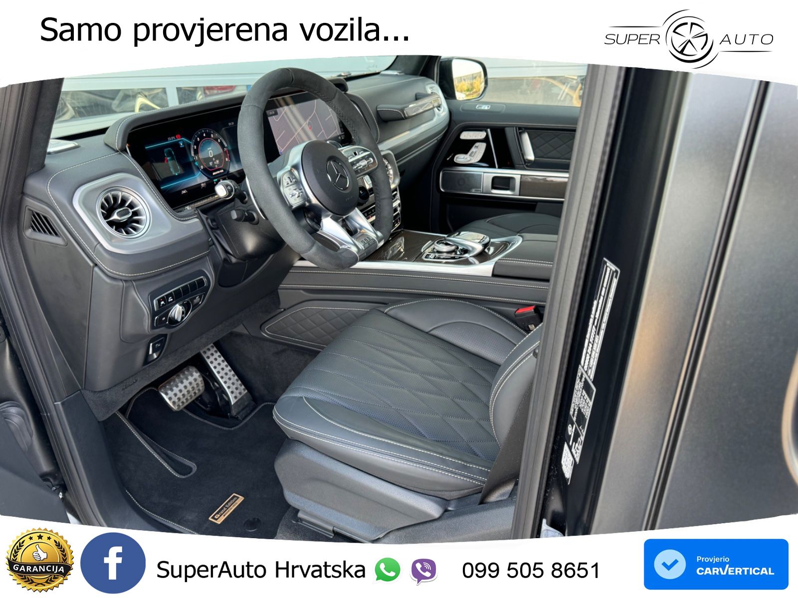Mercedes AMG G 63 Long V8 (585 KS) 4MATIC 9G-TRONIC AMG SPEEDSHIFT TCT LED+GR SJED+ACC