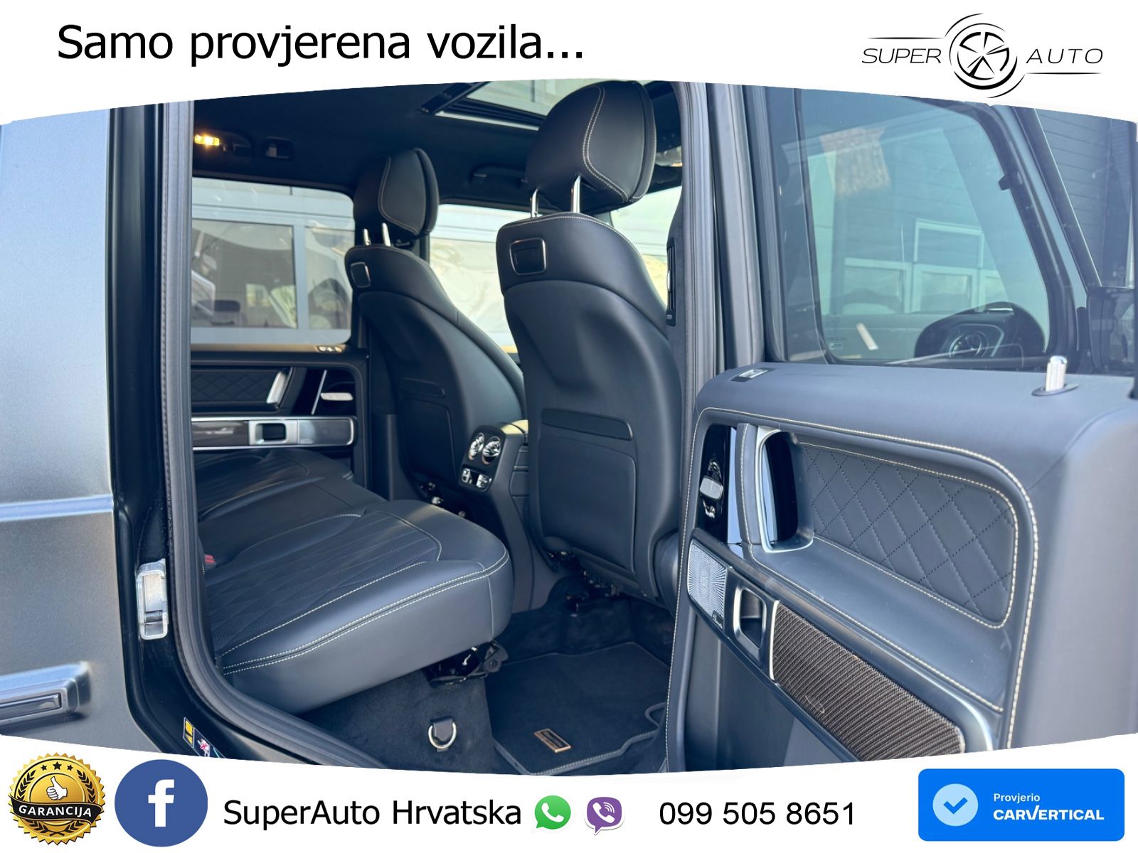 Mercedes AMG G 63 Long V8 (585 KS) 4MATIC 9G-TRONIC AMG SPEEDSHIFT TCT LED+GR SJED+ACC