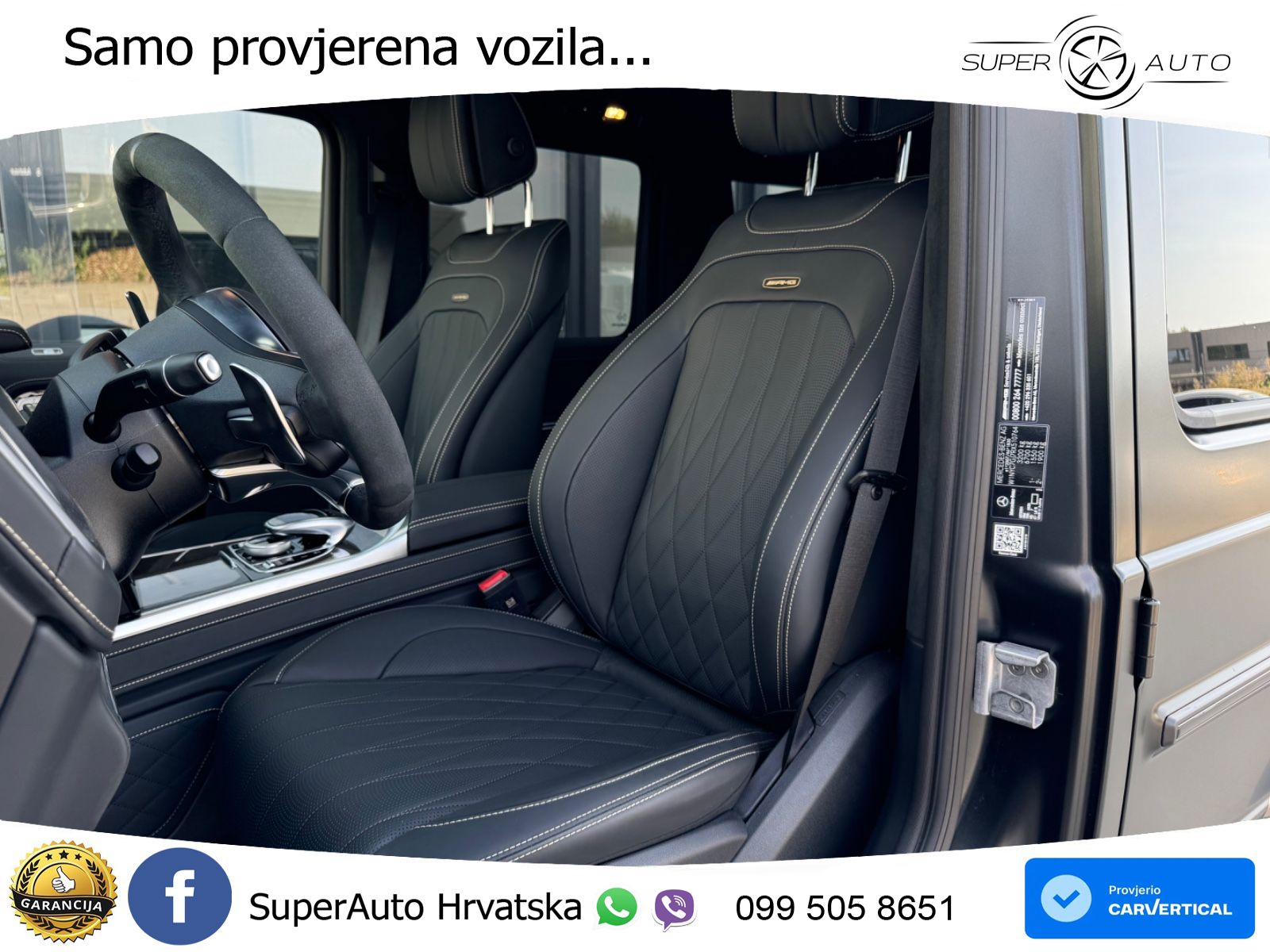 Mercedes AMG G 63 Long V8 (585 KS) 4MATIC 9G-TRONIC AMG SPEEDSHIFT TCT LED+GR SJED+ACC