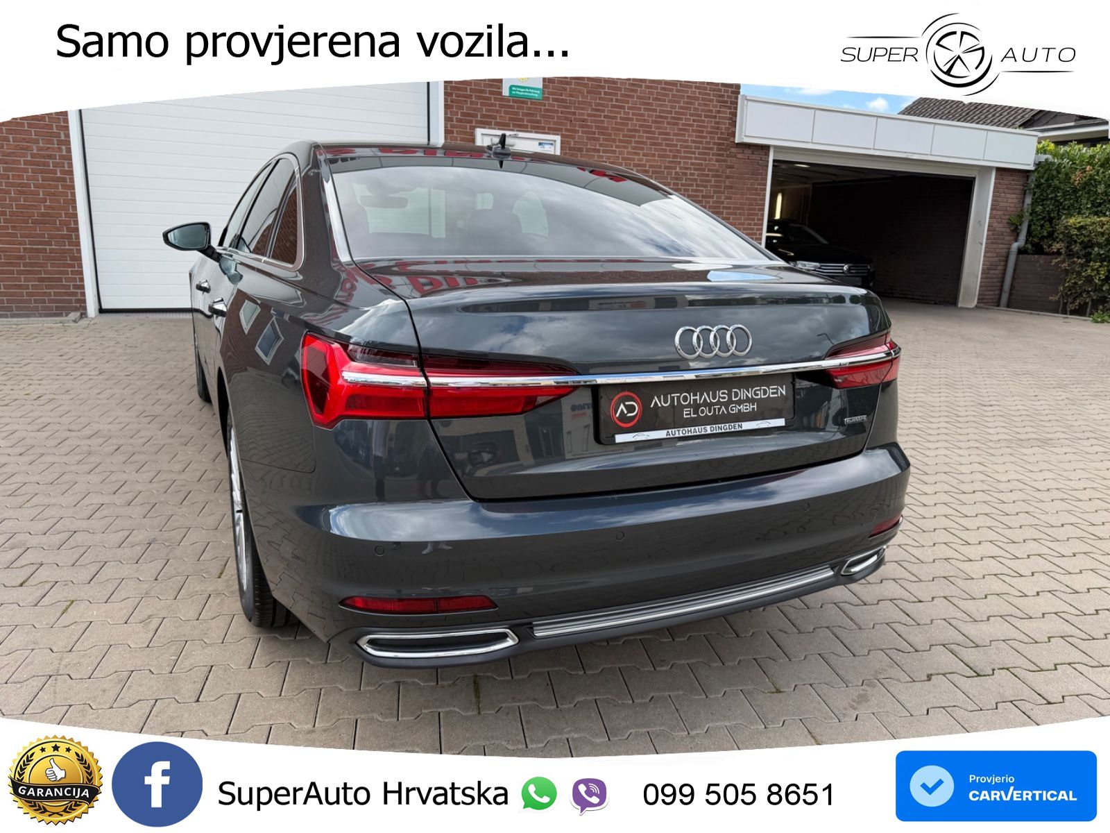 Audi A6 50 TDI V6 (286 KS) quattro tiptronic LED+GR SJED+ACC