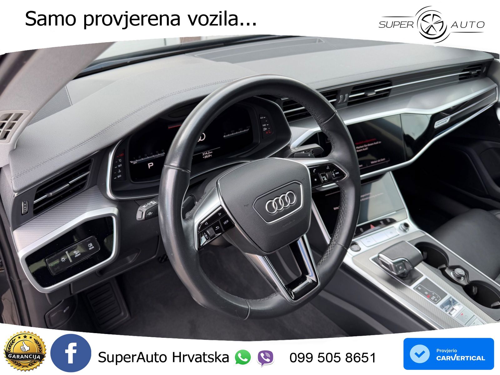 Audi A6 50 TDI V6 (286 KS) quattro tiptronic LED+GR SJED+ACC