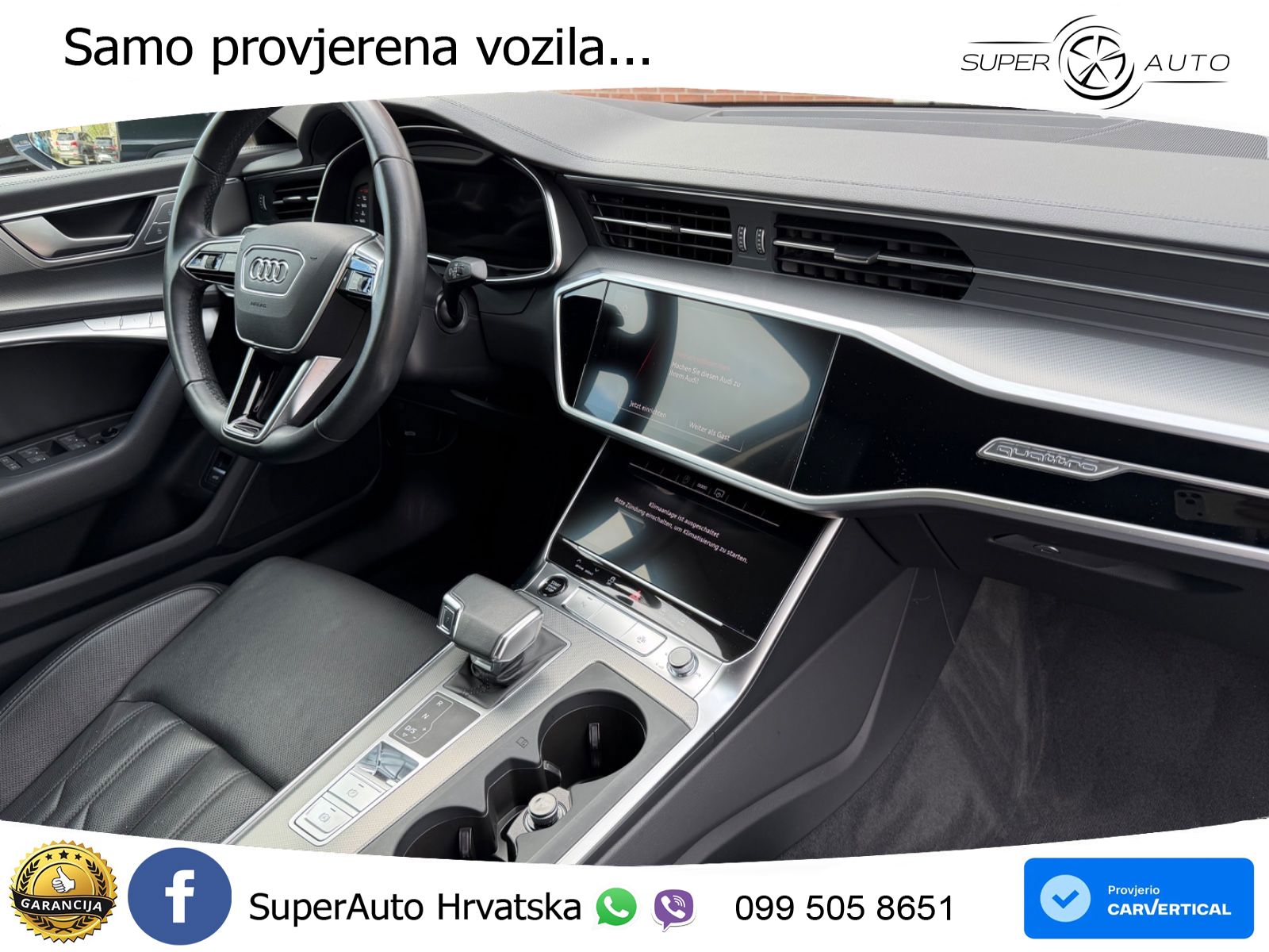 Audi A6 50 TDI V6 (286 KS) quattro tiptronic LED+GR SJED+ACC